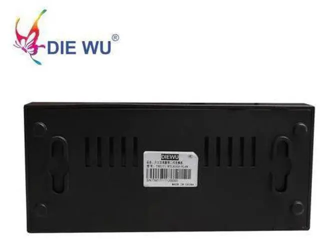 Alt view image 4 of 6 - 8 Ports 10/ 100 /1000 Mbps Gigabit Ethernet Network Switch High Performance VLAN Ethernet Smart Switch