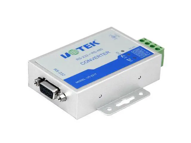 Alt view image 4 of 7 - UT-2217 External-powered RS-232 to RS-485 Wall-mounted PhotoElectric Isolation