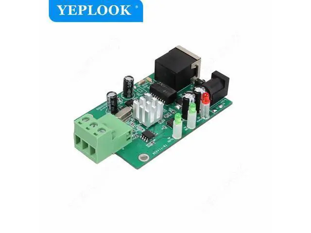 Alt view image 6 of 7 - Ethernet RJ45 to RS485 Converter Industrial Grade Serial Device Server Ethernet LAN Converter Adapter Support TCP/RTU/UDP Modes