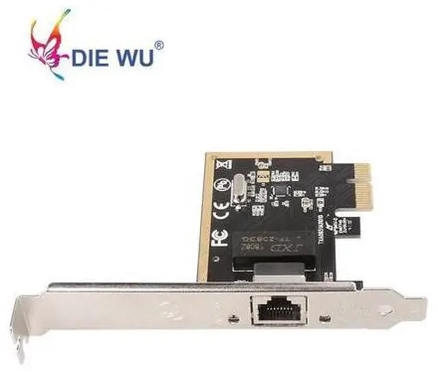Alt view image 2 of 7 - Desktop PC PCI Express Gigabit Lan Card with Realtek RTL8111H PCIe 1X Ethernet Network adapator