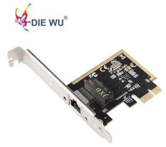 Alt view image 3 of 7 - Desktop PC PCI Express Gigabit Lan Card with Realtek RTL8111H PCIe 1X Ethernet Network adapator