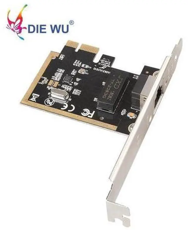 Alt view image 6 of 7 - Desktop PC PCI Express Gigabit Lan Card with Realtek RTL8111H PCIe 1X Ethernet Network adapator