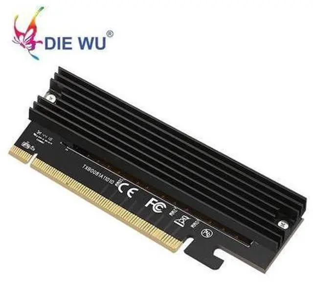 Main image of PCIE X16 to M.2 M Key NVMe SSD Ethernet Adapter M-Key Interface Expansion Card High speed