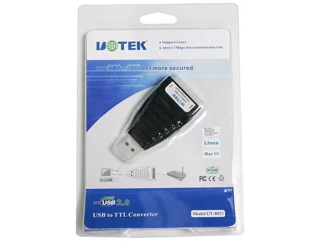 Alt view image 5 of 7 - UT-8851 USB to TTL Converter USB V2.0 Win10 Win8 MAC LINUX