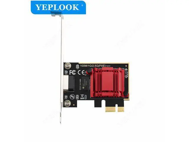 Alt view image 2 of 7 - PCIe Single RJ45 2500Mbps 2.5G Gigabit Desktop PC Game Wifi Card 10/100/1000Mbps Computer Network Adapter RTL8125 Chipset TXA092
