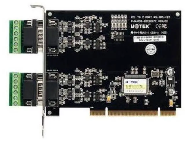 Alt view image 4 of 6 - PCI serial card PCI TO 2 Port RS485 RS422 COM Serial Port adapter converter card