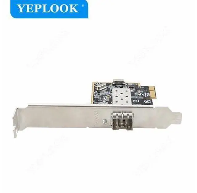 Alt view image 2 of 6 - PCIe x1 SFP Port Fiber Lan Card 10/100Mbps Dual Chipset RT8106E + IP102GA for Computer PC Desktop TXA084-SFP