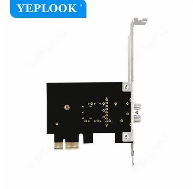 Alt view image 4 of 6 - PCIe x1 SFP Port Fiber Lan Card 10/100Mbps Dual Chipset RT8106E + IP102GA for Computer PC Desktop TXA084-SFP