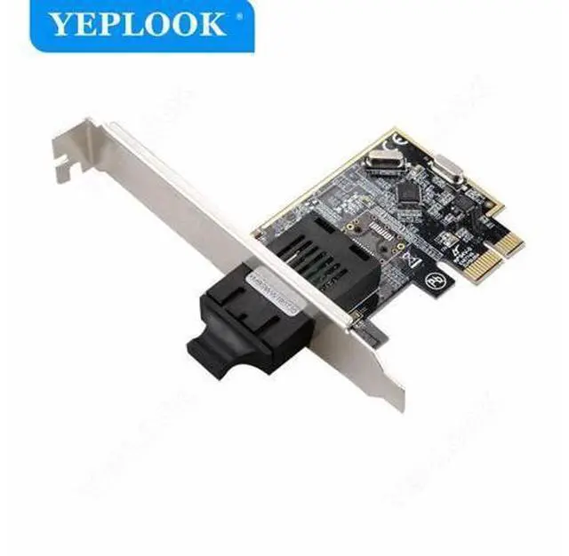 Main image of PCIe Single SC Port 10/100Mbps Fiber Lan Card Chipset Realtek/RT8106E 20KM WOL Support PXE for Computer Desktop TXA084-SC