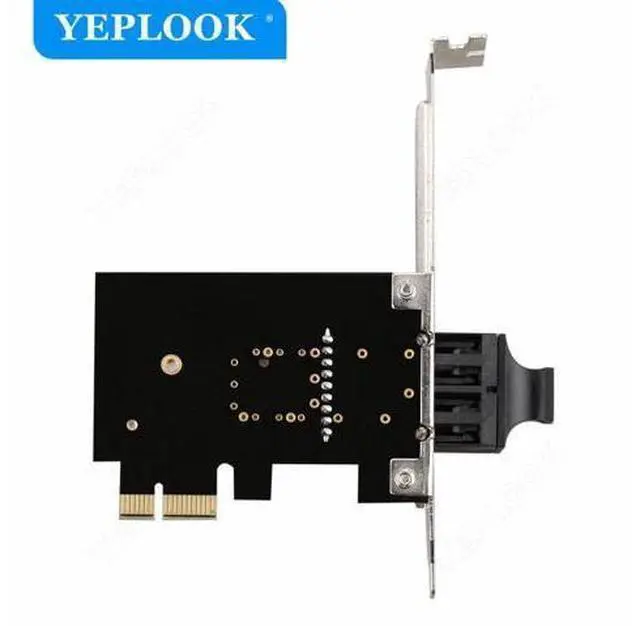 Alt view image 3 of 5 - PCIe Single SC Port 10/100Mbps Fiber Lan Card Chipset Realtek/RT8106E 20KM WOL Support PXE for Computer Desktop TXA084-SC