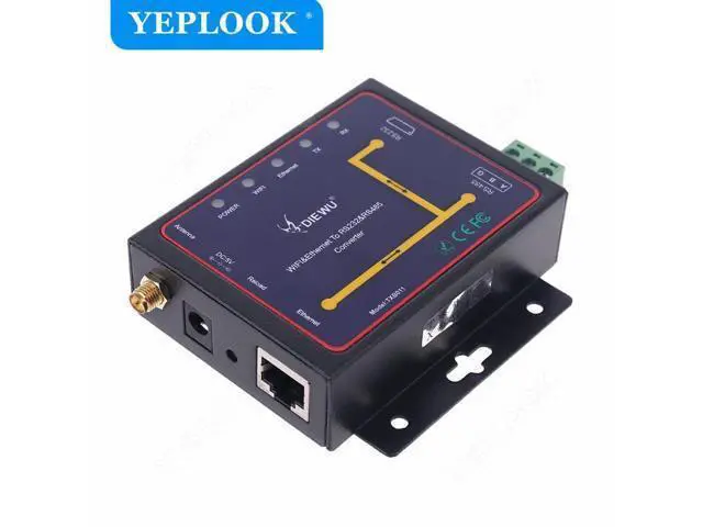 Alt view image 4 of 7 - WiFi RJ45 Ethernet to RS232 RS485 Serial Server Converter 2.4GHz Support WatchDog Modbus Gateway TCP/UDP/HTTP IP P2P Chipset MTK