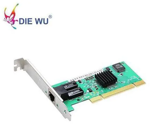 Main image of 10/100/1000M PCI Network card RJ-45 LAN Adapter Converter Network Controller with Realtek8169 chipset