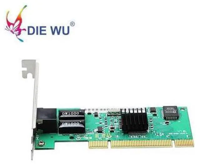 Alt view image 2 of 6 - 10/100/1000M PCI Network card RJ-45 LAN Adapter Converter Network Controller with Realtek8169 chipset