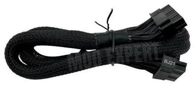 Alt view image 5 of 7 - 18+10Pin to 20+4Pin 24PinATX MB Main Power Cable for SEASONIC X-Series 650W 750W 850W 1050W 1250W Modular PSUs, Sleeved Net 18AWG 60CM