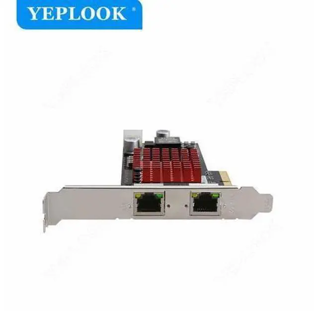 Alt view image 4 of 7 - PCI-E 4x to 2 Ports POE Camera Visual Capture Card 10/100/1000Mbps PCIe Gigabit Network Ethernet Converter Chipset Intel I350AM2