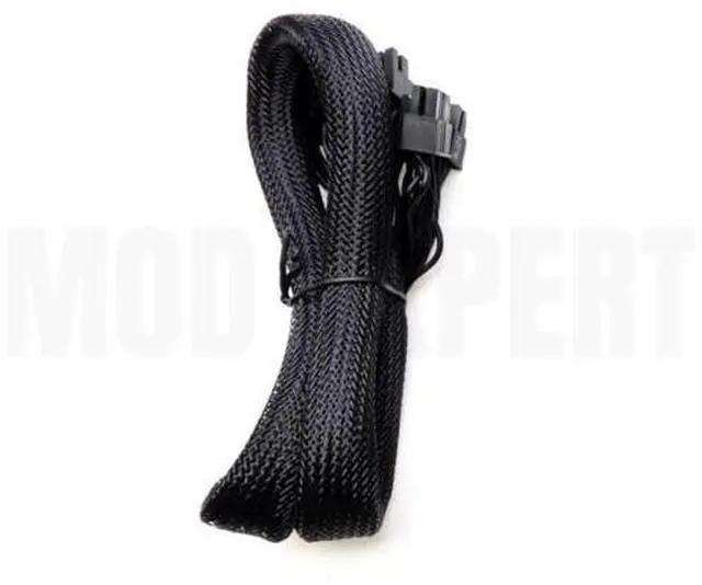 Alt view image 7 of 7 - 18+10Pin to 20+4Pin 24PinATX MB Main Power Cable for SEASONIC X-Series 650W 750W 850W 1050W 1250W Modular PSUs, Sleeved Net 18AWG 60CM