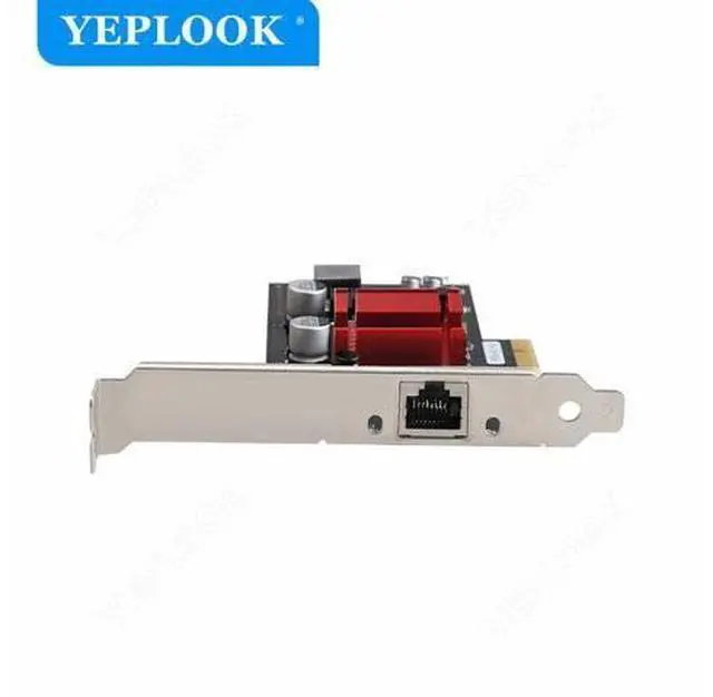 Alt view image 3 of 7 - PCIe 1x to Single POE Port Camera Visual Capture Card 10/100/1000Mbps Gigabit Network Card Ethernet Converter Chipset Intel I210