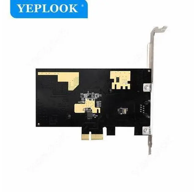 Alt view image 5 of 7 - PCIe 1x to Single POE Port Camera Visual Capture Card 10/100/1000Mbps Gigabit Network Card Ethernet Converter Chipset Intel I210