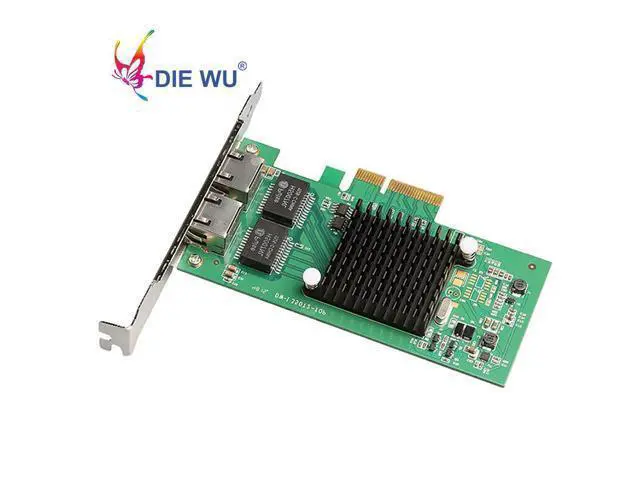 Alt view image 2 of 7 - Dual RJ45 port Gigabit Server network card with Intel I350 PCIe 4X NIC TXA032