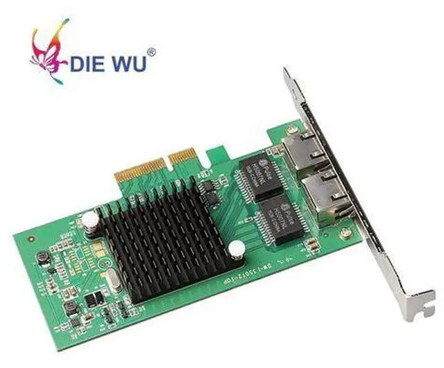 Main image of Dual RJ45 port Gigabit Server network card with Intel I350 PCIe 4X NIC TXA032