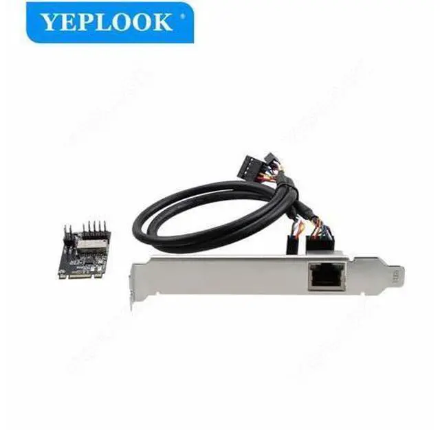 Alt view image 3 of 7 - M.2 to PCIe 1G Lan Card Gigabit Network Card 10/100/1000Mbps RJ45 Fast Ethernet Realtek RT8111H Chipset for Desktop PC TXA082