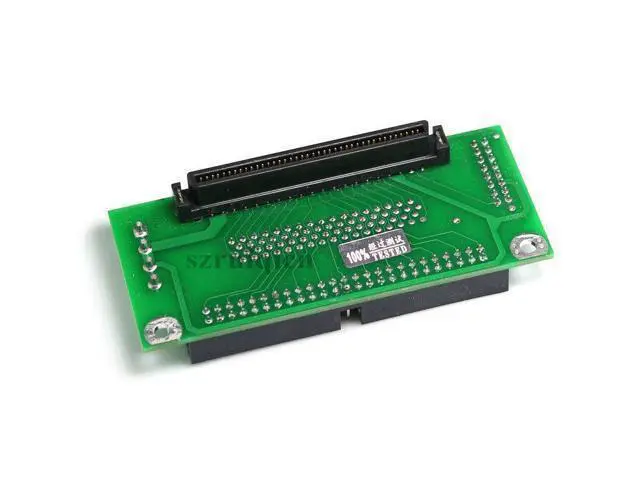 Alt view image 3 of 4 - SCSI SCA 80-Pin To SCSI 68-Pin/IDC 50-Pin Adapter SCSI 80-68-50 CARD