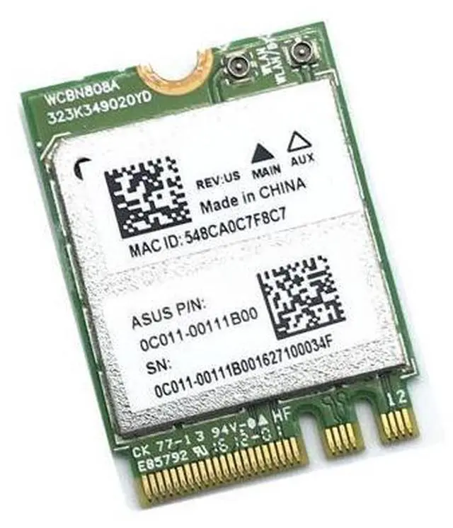 Main image of Atheros QCNFA364A Wireless 802.11ac 867Mbps Bluetooth 4.1 WIFI NGFF/M.2 Card