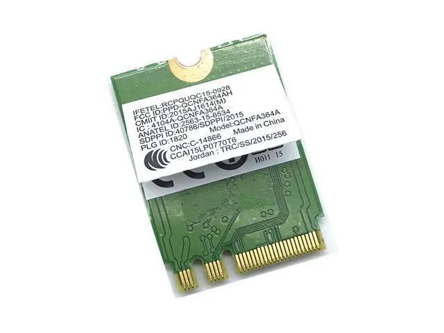 Alt view image 3 of 5 - Atheros QCNFA364A Wireless 802.11ac 867Mbps Bluetooth 4.1 WIFI NGFF/M.2 Card