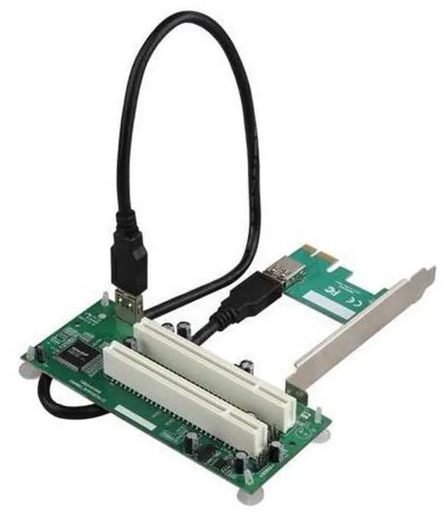 Main image of PCIe to Dual PCI Adapter Card PCI Express to PCI USB 3.0 Add on Cards Converter