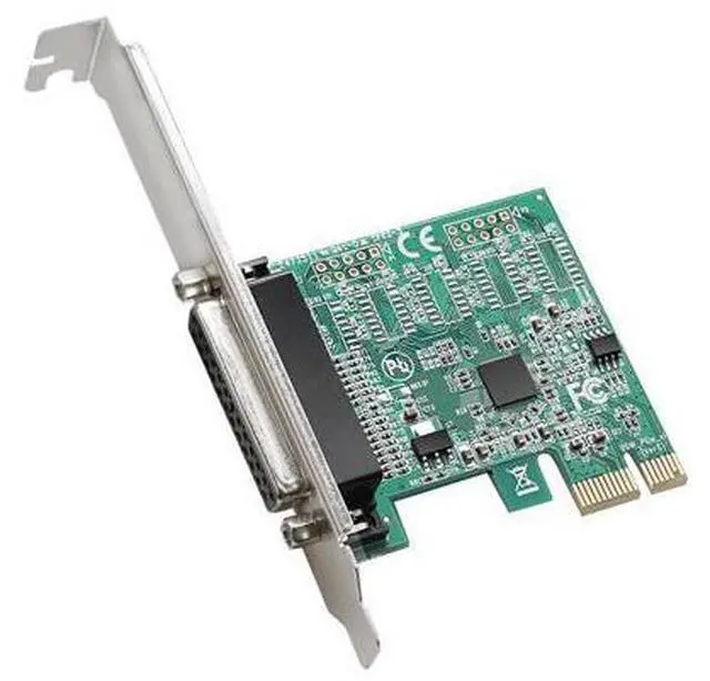 Main image of Parallel Card Printer DB25 Parallel Ports and LPT connectors for PCI-E card with PCI Express connector adapter converter
