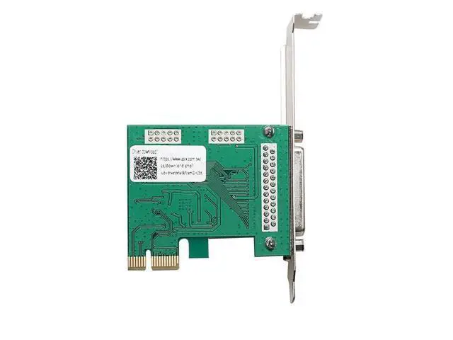 Alt view image 4 of 6 - Parallel Card Printer DB25 Parallel Ports and LPT connectors for PCI-E card with PCI Express connector adapter converter