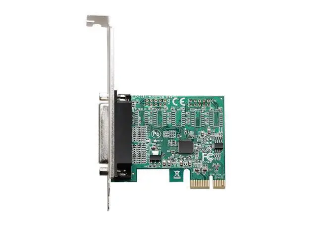 Alt view image 3 of 6 - Parallel Card Printer DB25 Parallel Ports and LPT connectors for PCI-E card with PCI Express connector adapter converter