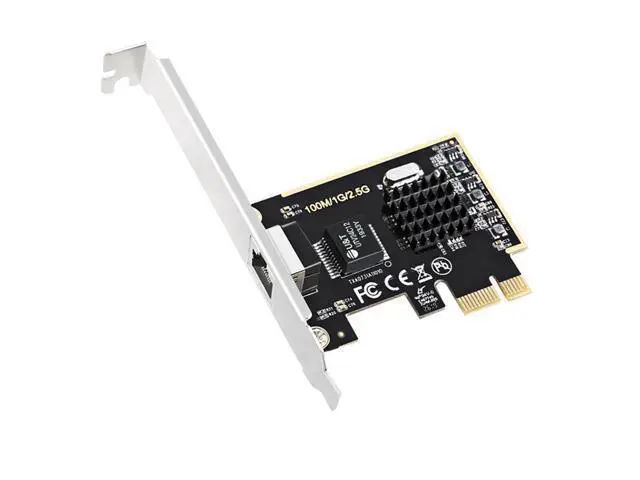 Alt view image 6 of 7 - NEW PCIe 2.5G Network Lan Card 100/1000M/2.5G RJ45 Network adapter