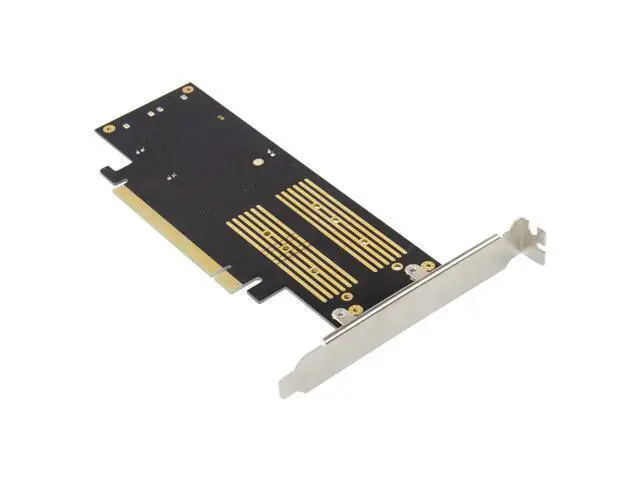Alt view image 5 of 6 - PCIE mSATA + M.2 B&M Key SSD NVMe Adapter 6Gb/s