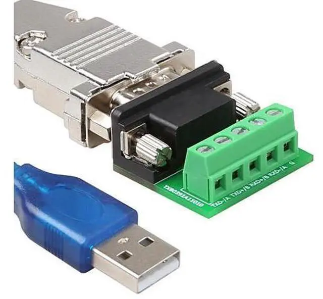 Main image of 1.2M USB 2.0 to RS485 RS-485 RS422 RS-422 DB9 COM Serial Port Device Converter Adapter Cable CH340+ZT485 Chipset