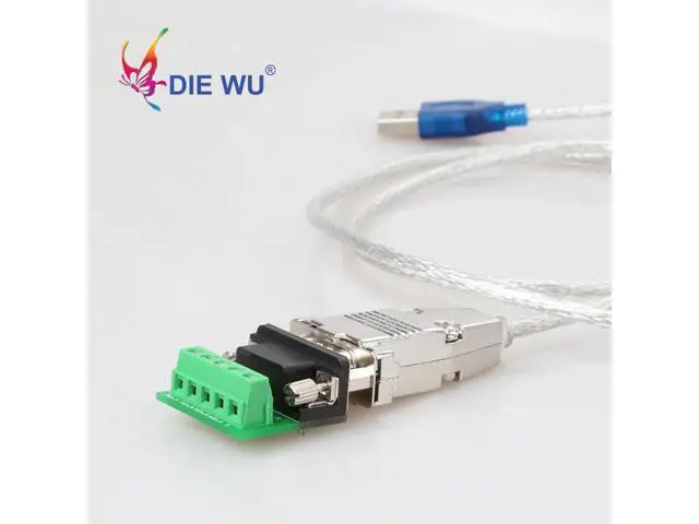 Alt view image 3 of 7 - 1.2M USB 2.0 to RS485 RS-485 RS422 RS-422 DB9 COM Serial Port Device Converter Adapter Cable CH340+ZT485 Chipset