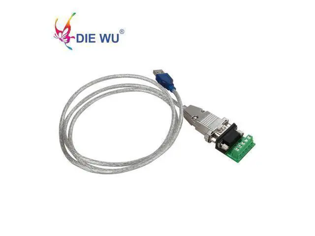 Alt view image 2 of 7 - 1.2M USB 2.0 to RS485 RS-485 RS422 RS-422 DB9 COM Serial Port Device Converter Adapter Cable CH340+ZT485 Chipset
