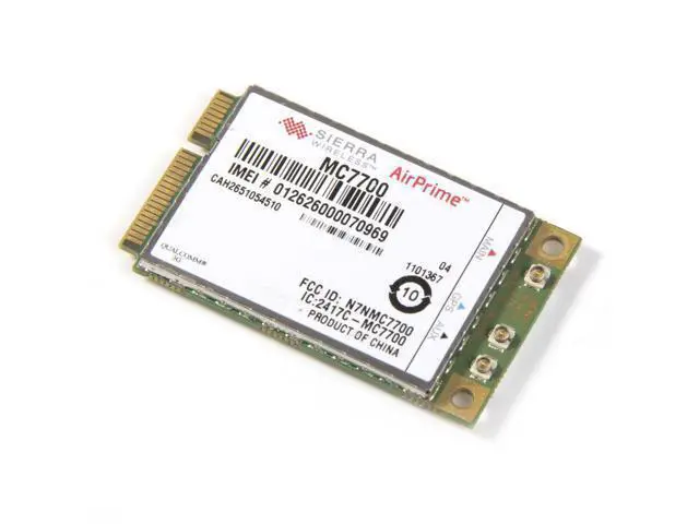 Alt view image 3 of 6 - Unlocked Sierra MC7700 Wireless 3G WWAN 100Mbps PCI-E Card GPRS Exceed MC8780