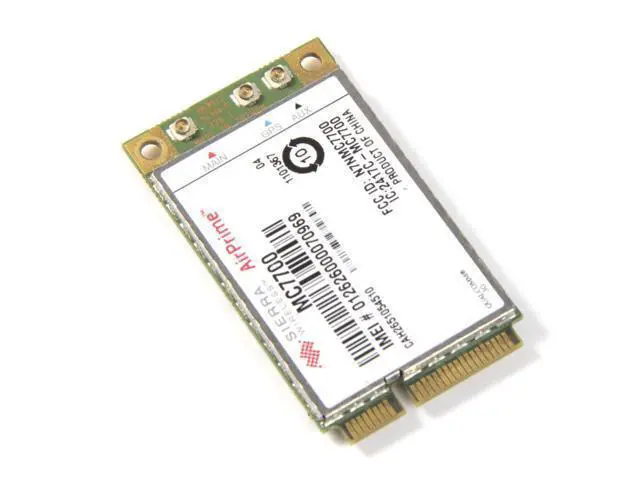 Alt view image 4 of 6 - Unlocked Sierra MC7700 Wireless 3G WWAN 100Mbps PCI-E Card GPRS Exceed MC8780