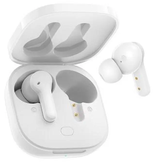 Main image of QCY T13 True Wireless Earbuds Bluetooth V5.1 with 4-Mic & ENC Noise Cancellation, 5 mins Fast Charge, USB C, Touch Control, Auto Pause, 30H Playtime, Wireless Earphones