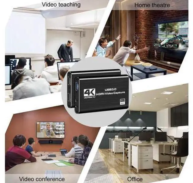 Alt view image 4 of 7 - USB3.0 to HDMI Conversion Capture Card HDMI Video Capture Card OBS Recorder 4K HDMI Capture Card