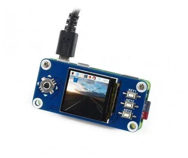 Main image of WAVESHARE 240x240 1.3inch IPS LCD Display HAT for Raspberry Pi