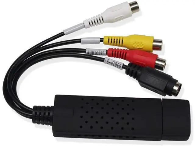 Alt view image 5 of 6 - VHS VCR to Digital DVD Converter USB Video Audio Capture Card VHS Box VHS VCR TV to Digital Converter Support mac OS Windows