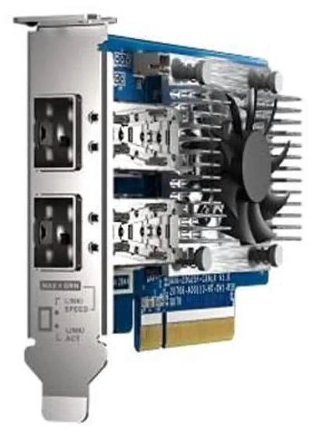 Alt view image 5 of 5 - QXG-25G2SF-CX6 Two Port 25GbE Network Card with SR-IOV and RoCE for Improved Network and VMware® Virtualization Environments (QXG-25G2SF-CX6)