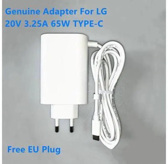 Alt view image 3 of 4 - 20V 3.25A 65W TYPE-C ADT-65FSU-D03-EPK Power Supply AC Adapter For LG 14Z90P 17Z90P ADT-65DSU-D03-2 Laptop Power Charger
