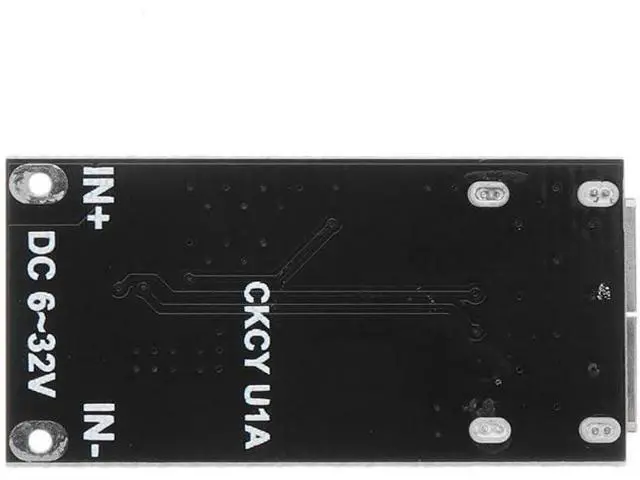 Alt view image 3 of 3 - 2PCS DC-DC Power Buck Module 6V-32V12V24V to QC3.0 Fast Charging Single USB Charging Converter Board