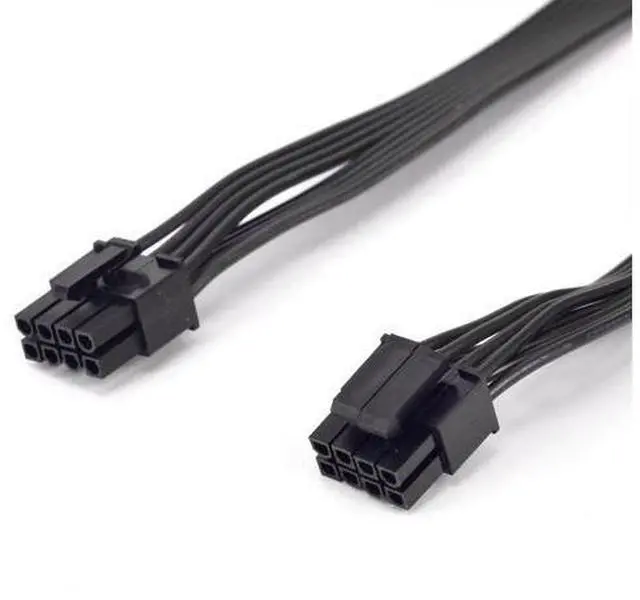 Alt view image 3 of 4 - CPU 8pin to 4+4pin Power supply Cable ATX 12V Durable P4 to P8 for Segotep GP900G 800W Full Modular