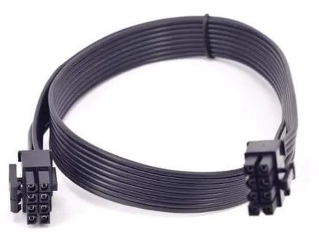 Alt view image 4 of 4 - CPU 8pin to 4+4pin Power supply Cable ATX 12V Durable P4 to P8 for Segotep GP900G 800W Full Modular