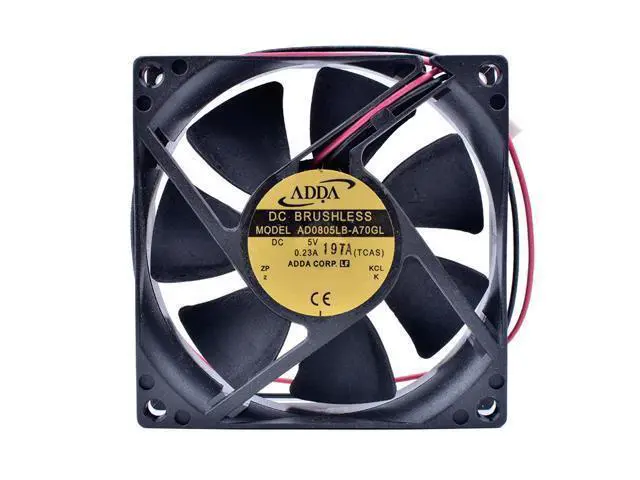 Alt view image 3 of 4 - COOLING REVOLUTION AD0805LB-A70GL 8CM 8025 5V 0.23A Ball Bearing USB Device Cooling Fan Video Recorder Fan
