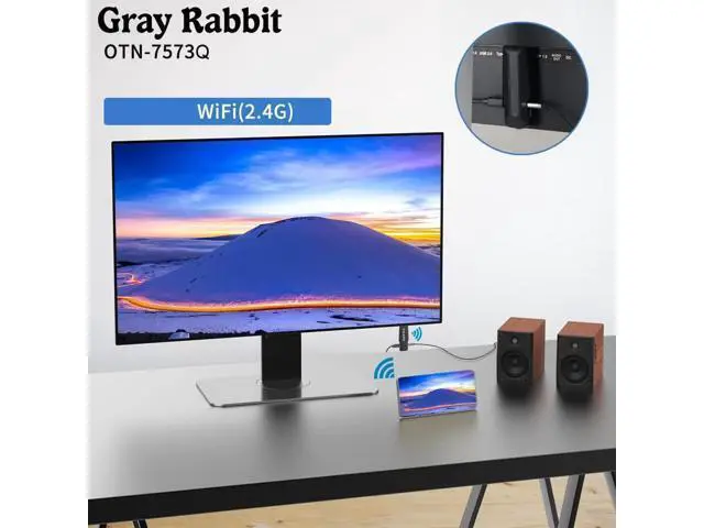 Alt view image 4 of 7 - HDMI Wireless Display Adapter. 1080P Mobile Screen Mirroring Receiver Dongle to TV/Projector Receiver Support iOS Android Mac iOS Windows